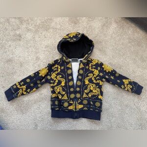 Versace Navy & Gold Hoodie